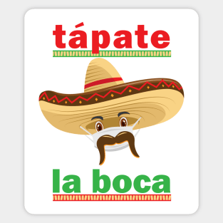 Tápate la Boca Sticker